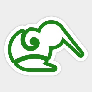 Kiwi Koru Sticker